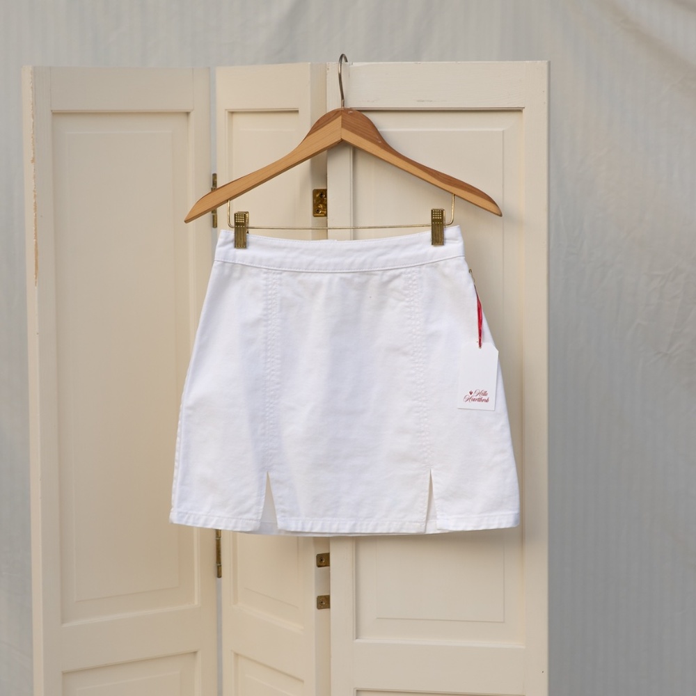 ASOS Denim Skirt With Two Front Slits